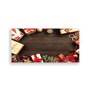 Painel Retangular - Natal - Sublimado 3D