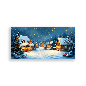 Painel Retangular - Natal - Sublimado 3D