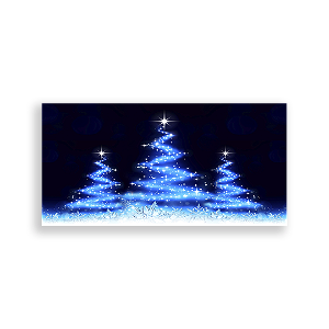 Painel Retangular - Natal - Sublimado 3D