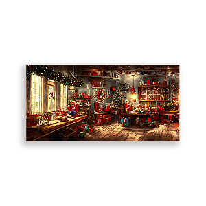 Painel Retangular - Natal - Sublimado 3D