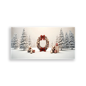 Painel Retangular - Natal - Sublimado 3D