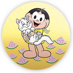 Capa Mini Painel Sublimado - Magali Turma da Monica