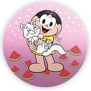 Capa Mini Painel Sublimado - Magali Turma da Monica