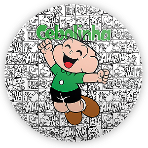 Capa Mini Painel Sublimado - Cebolinha Turma da Monica