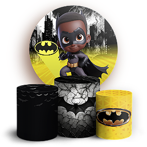 KIT Redondo e Trio - Batman - Sublimado 3D