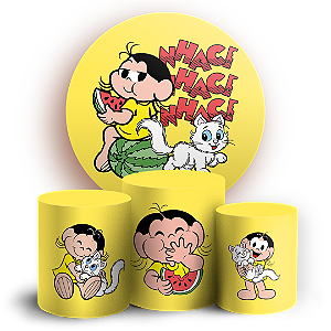 KIT Redondo e Trio - Magali Turma da Monica - Sublimado 3D