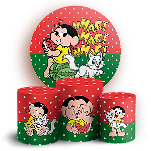 KIT Redondo e Trio - Magali Turma da Monica - Sublimado 3D