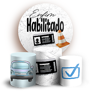 KIT Redondo e Trio - CNH Habilitado - Sublimado 3D