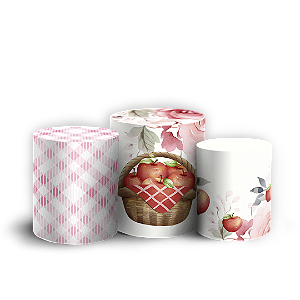 Trio Cilindro - Branca De Neve - Sublimado 3D