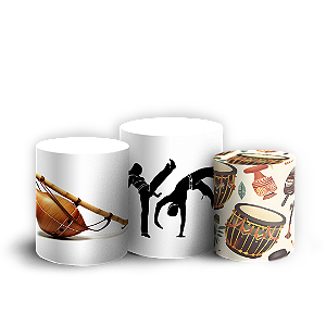 Trio Cilindro - Capoeira - Sublimado 3D