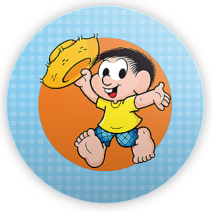 Capa Mini Painel Sublimado - Chico Bento Turma Da Monica