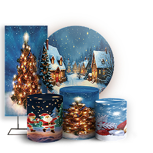 KIT Redondo Trio e Faixa - Natal