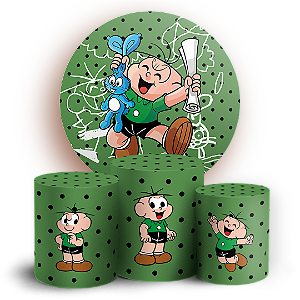 KIT Redondo e Trio - Cebolinha Turma da Monica - Sublimado 3D