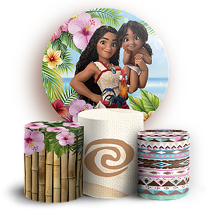 KIT Redondo e Trio - Moana - Sublimado 3D