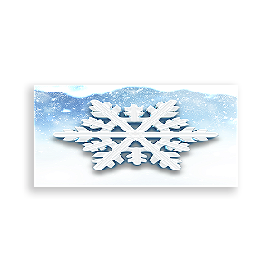 Painel Retangular - Natal - Sublimado 3D