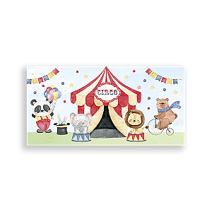 Painel Retangular - Circo - Sublimado 3D