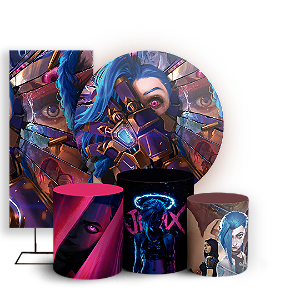 KIT Redondo Trio e Faixa - Arcane - Sublimado 3D