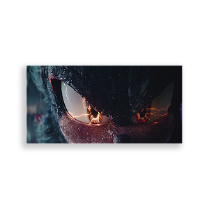 Painel Retangular - Sonic Shadow - Sublimado 3D