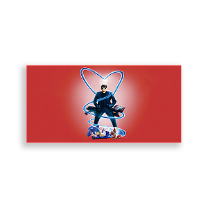 Painel Retangular - Sonic - Sublimado 3D