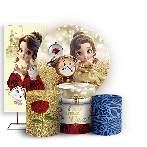 KIT Redondo Trio e Faixa - Bela - Sublimado 3D