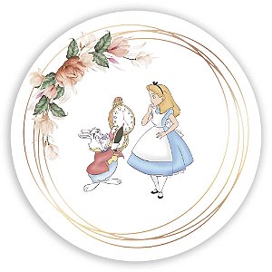 Capa Mini Painel Sublimado - Alice