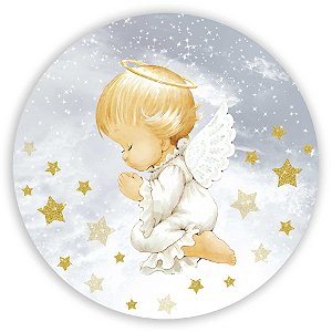 Capa Mini Painel Sublimado - Anjo