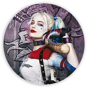 Capa Mini Painel Sublimado - Arlequina