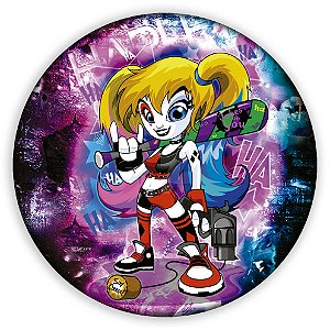 Capa Mini Painel Sublimado - Arlequina