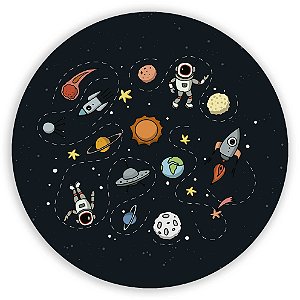 Capa Mini Painel Sublimado - Astronauta