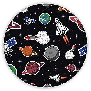Capa Mini Painel Sublimado - Astronauta