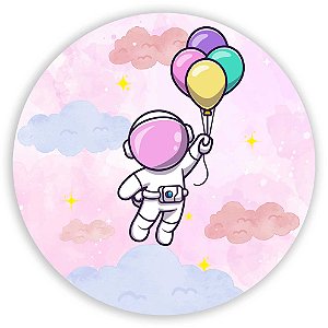 Capa Mini Painel Sublimado - Astronauta