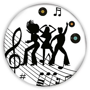 Mini Painel - Balada Discoteca - Sublimado 3D