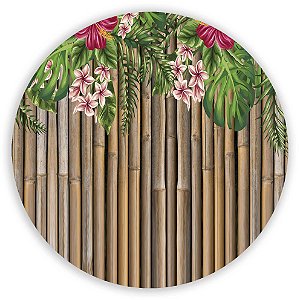 Mini Painel - Bambu Florido - Sublimado 3D
