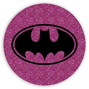Mini Painel - Batman Glitter - Sublimado 3D