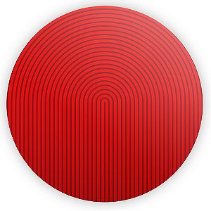 Mini Painel - Bohos Vermelho - Sublimado 3D
