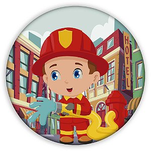 Mini Painel - Bombeiro - Sublimado 3D
