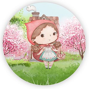 Capa Mini Painel Sublimado - Chapeuzinho Vermelho