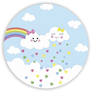 Capa Mini Painel Sublimado - Chuva de Amor