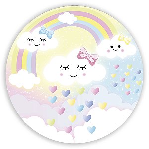 Capa Mini Painel Sublimado - Chuva de Amor