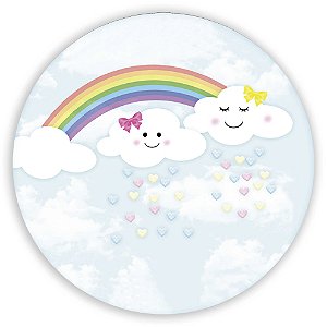 Capa Mini Painel Sublimado - Chuva de Amor