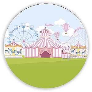 Capa Mini Painel Sublimado - Circo