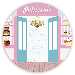 Capa Mini Painel Sublimado - Confeitaria