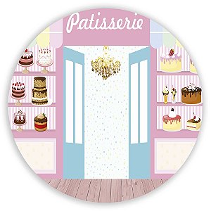 Capa Mini Painel Sublimado - Confeitaria