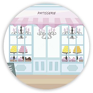 Capa Mini Painel Sublimado - Confeitaria