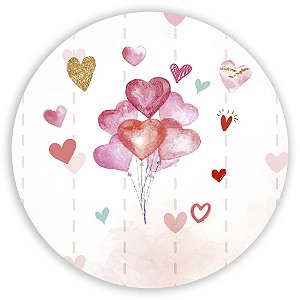 Capa Mini Painel Sublimado - Coracao