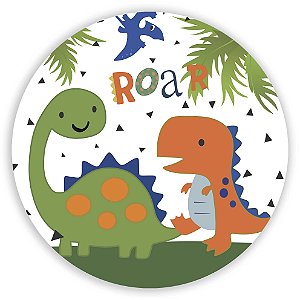 Capa Mini Painel Sublimado - Dinossauro Cute