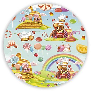Capa Mini Painel Sublimado - Doces