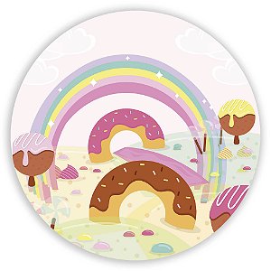 Capa Mini Painel Sublimado - Doces