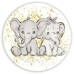 Capa Mini Painel Sublimado - Elefante Revelação