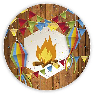 Capa Mini Painel Sublimado - Festa Junina